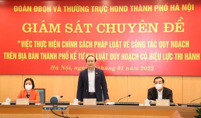 Triển khai quy hoạch có vai trò rất quan trọng trong điều kiện mới của Thủ đô
